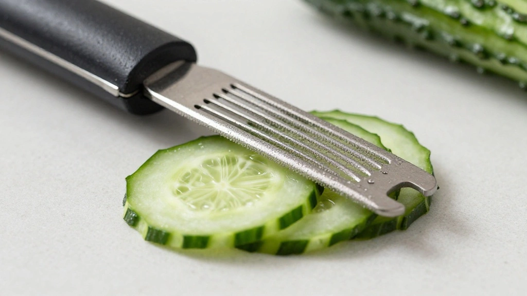 CPK Thai Crunch Salad Copycat (Exact Recipe!) - Step 4: Prepare the Cucumber