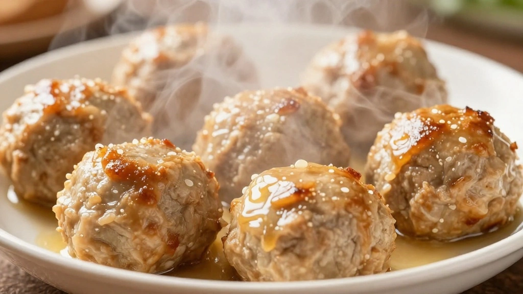 Greek Chicken Meatballs with Lemon Orzo (Citrus Bliss) - Step 4: Bake the Meatballs