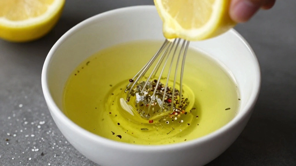 Greek Orzo Pasta Salad (Mediterranean Fresh) - Step 4: Prepare the Dressing