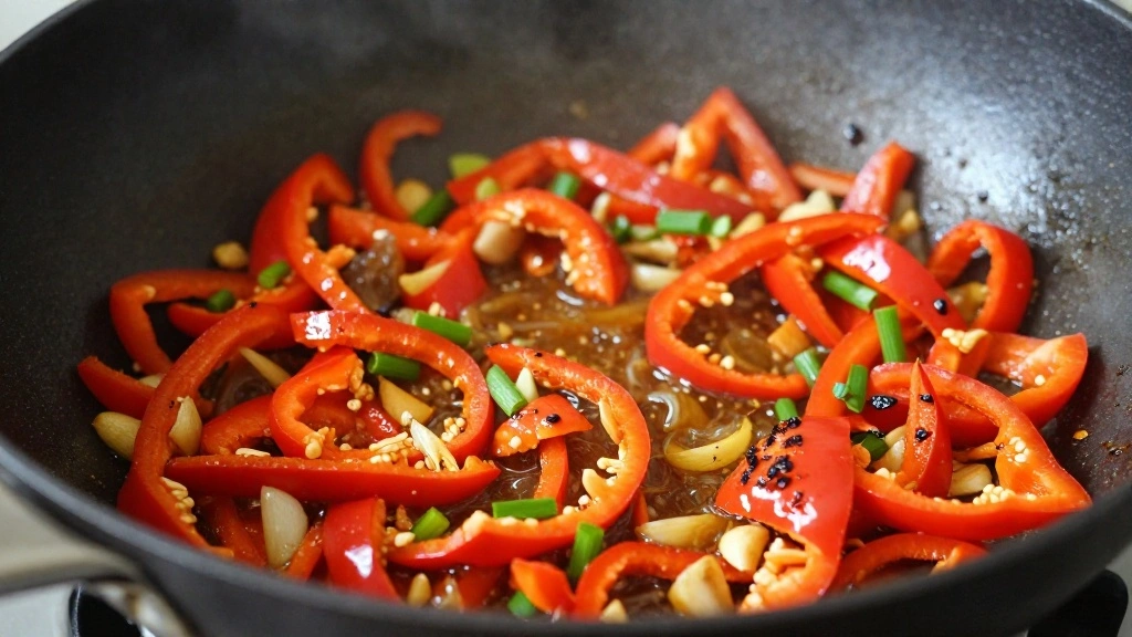Noodles & Company Pad Thai Copycat (Exact Recipe) - Step 4: Stir-Fry Vegetables