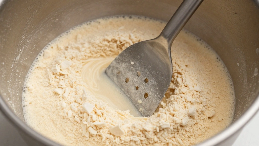 Blueberry Muffins with Greek Yogurt (Moist & Fluffy) - Step 5: Incorporate Dry Ingredients
