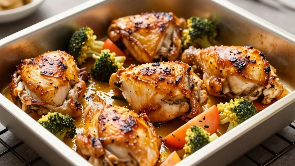 Greek Chicken Sheet Pan Dinner (One-Pan Magic) - Step 6: Roast in the Oven