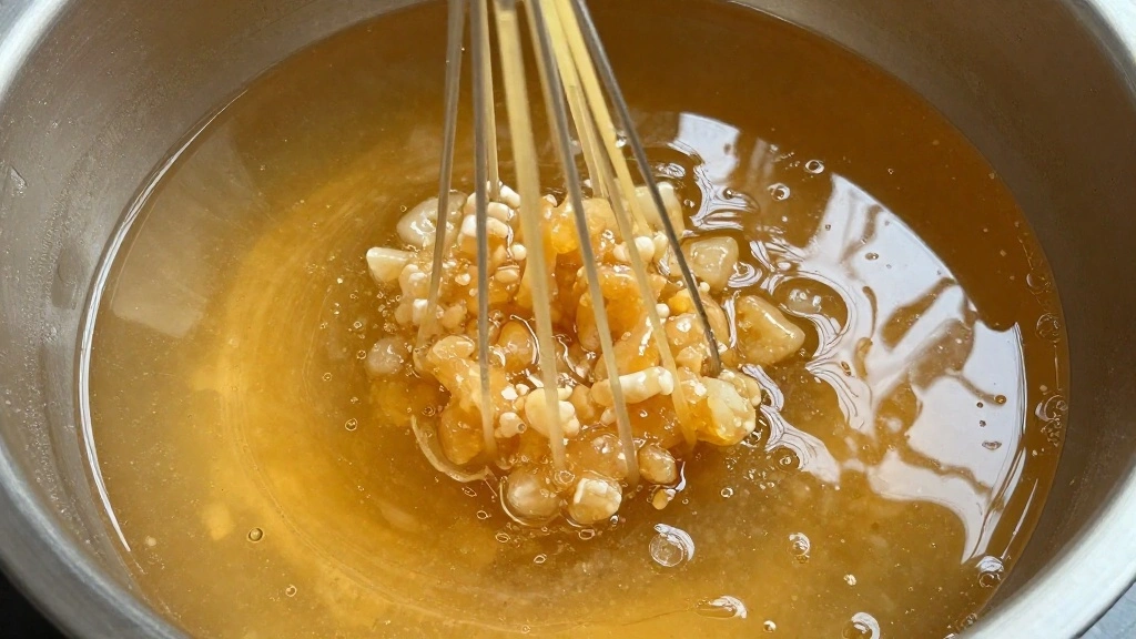 Easy Pad Thai Sauce (5-Minute Magic!) - Step 5: Dissolve Palm Sugar