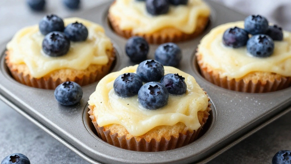 Blueberry Muffins with Greek Yogurt (Moist & Fluffy) - Step 6: Fold in Blueberries