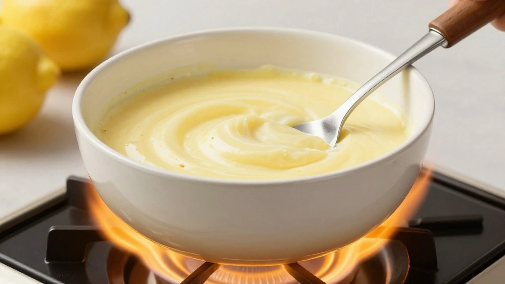 Greek Chicken Meatballs (Juicy & Flavorful) - Step 6: Prepare Lemon Sauce