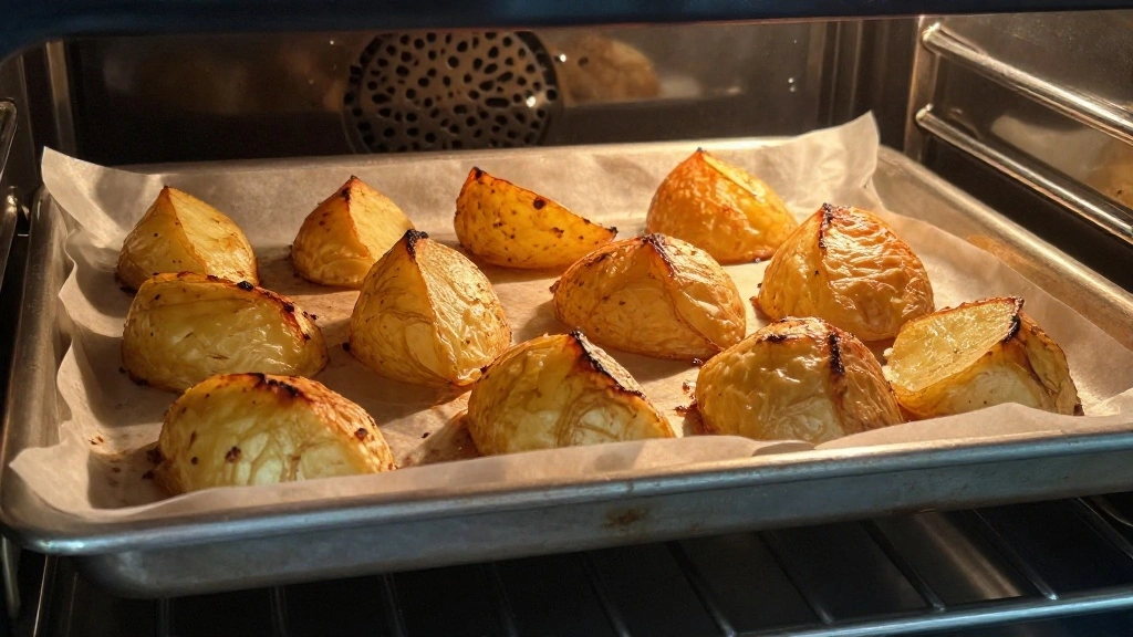 Authentic Greek Lemon Potatoes (Crispy & Golden) - Step 6: Roast the Potatoes