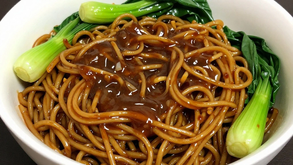 Chinese Bhel (Crispy Indo-Chinese Street Snack) - Step 7: Add Sauce