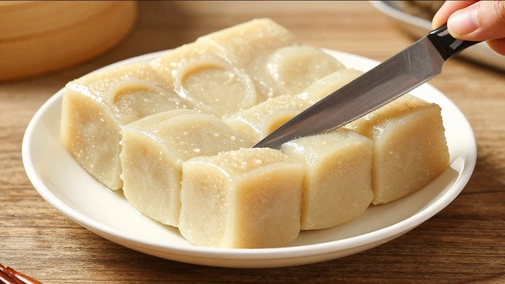 Chinese New Year Cake (Sticky, Sweet Nian Gao) - Step 7: Cool Before Serving