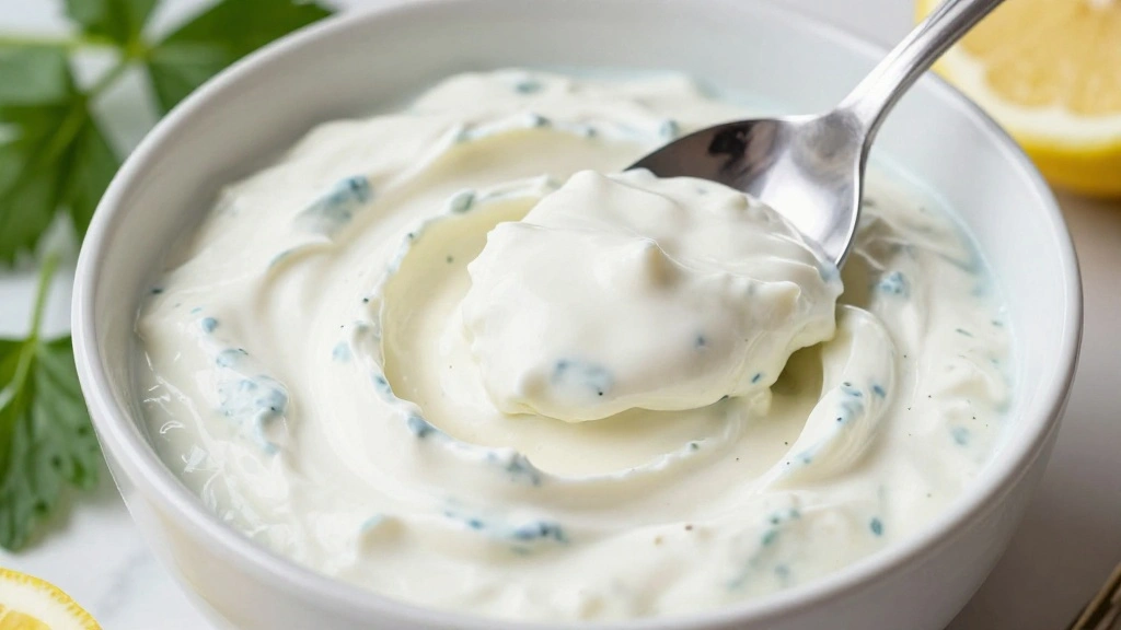 Greek Chicken Meatballs with Tzatziki (Cooling Sauce) - Step 7: Prepare Tzatziki Sauce