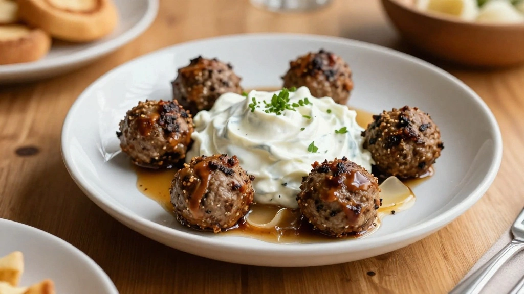 Greek Meatballs with Tzatziki Sauce (Tangy Dip) - Conclusion