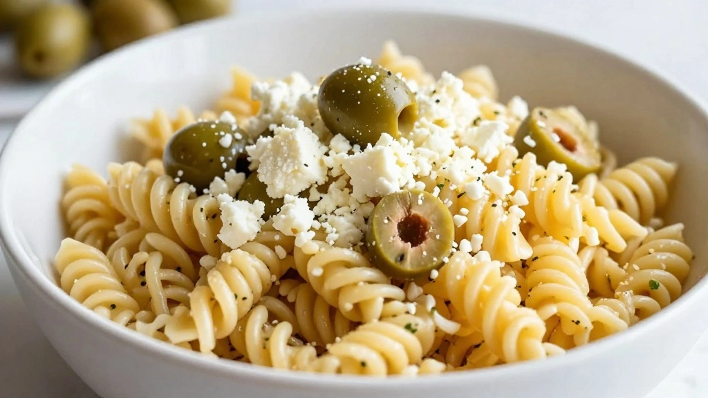 Greek Orzo Pasta Salad (Mediterranean Fresh) - Step 7: Add Toppings