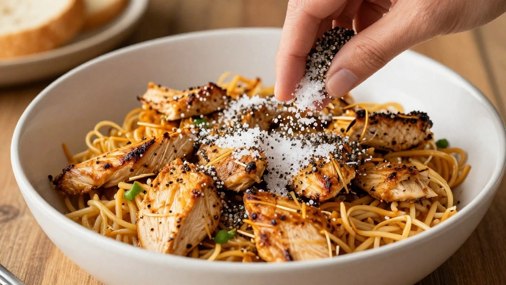 Low-Carb Greek Chicken Bowls (Keto Friendly) - Step 7: Season the Bowls