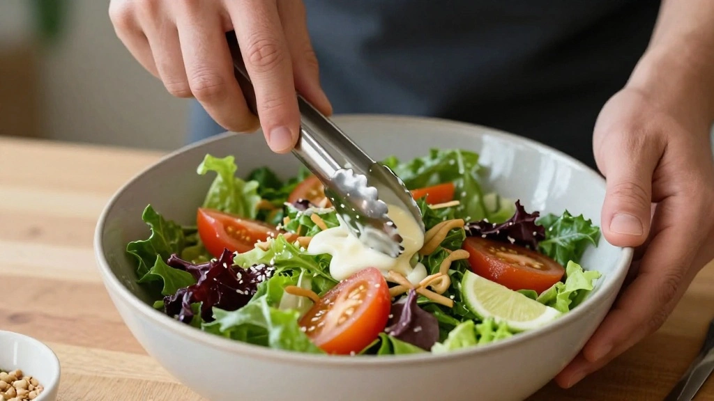 Thai Mango Salad (Sweet Heat Perfection) - Step 7: Dress the Salad
