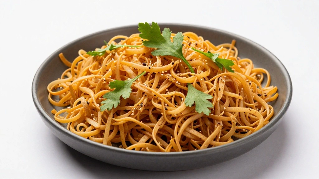 Chinese Bhel (Crispy Indo-Chinese Street Snack) - Step 8: Serve Immediately