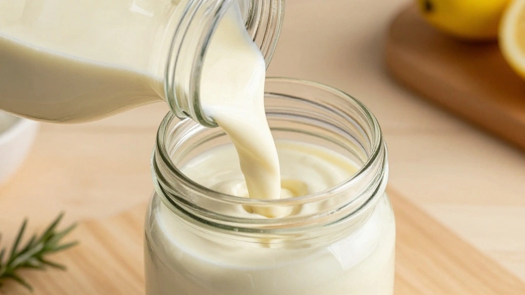 Creamy Greek Salad Dressing Recipe (Restaurant Quality) - Step 8: Transfer to Serving Container