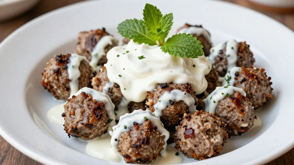 Greek Lamb Meatballs (Rich & Aromatic) - Step 8: Serve and Enjoy