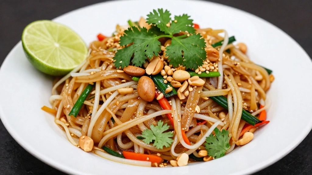 Noodles & Company Pad Thai Copycat (Exact Recipe) - Step 8: Serve and Garnish
