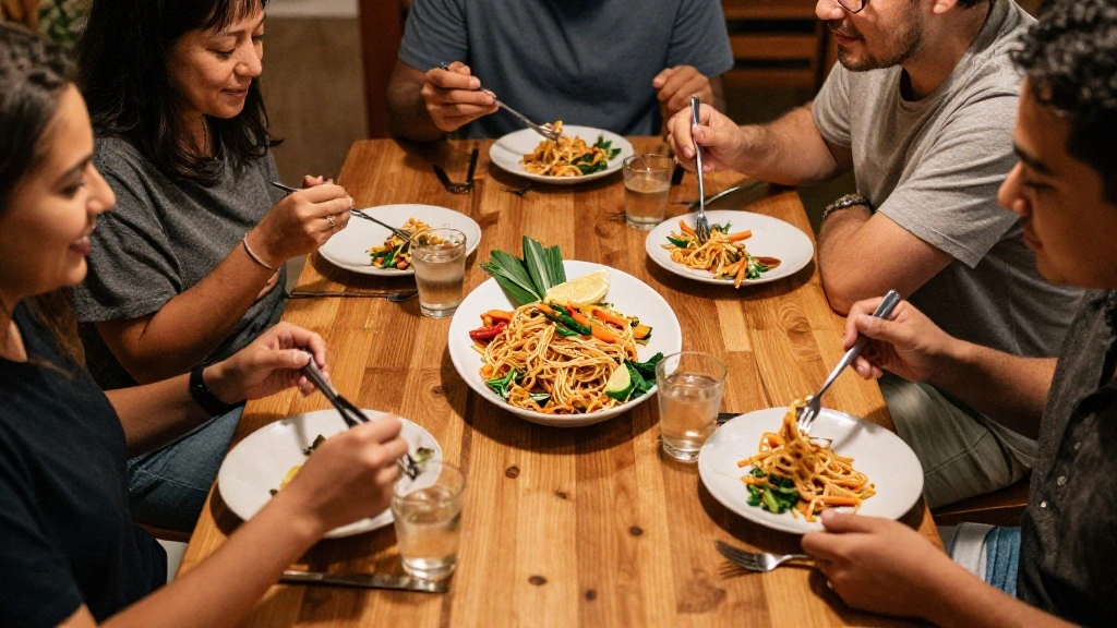 Vegetarian Pad Thai Noodles (Crispy & Flavorful) - Step 8: Enjoy Your Meal