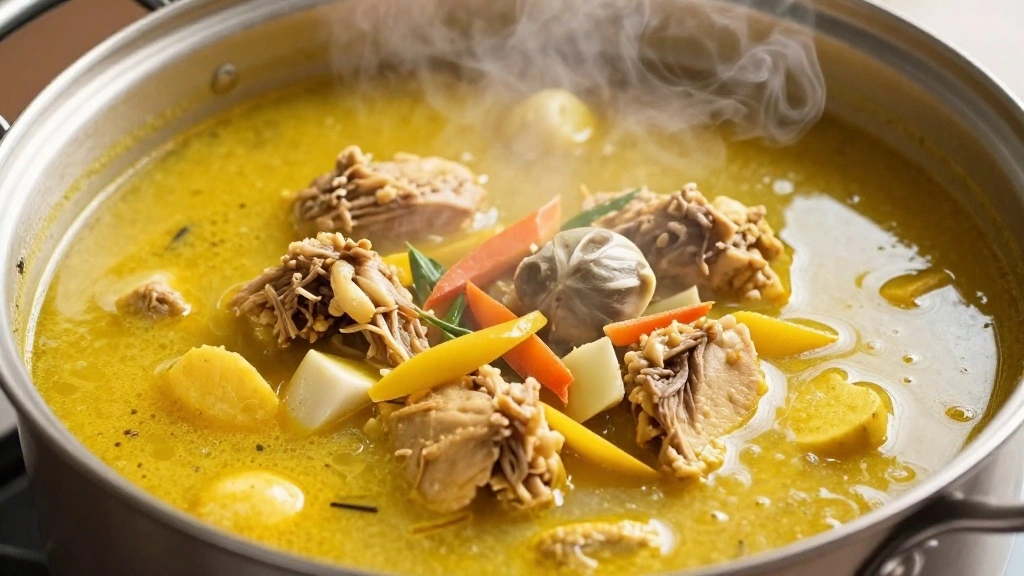 Thai Chicken Curry Soup (One-Pot Wonder) - Step 8: Simmer and Season