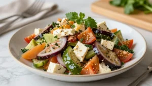 Greek Salad Horiatiki Recipe Fresh Healthy Classic