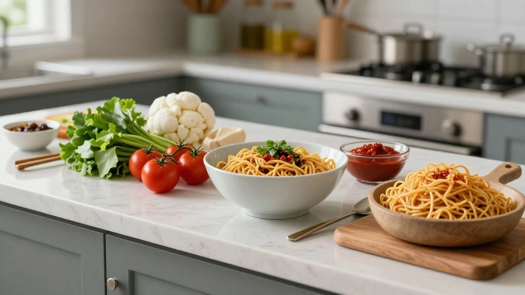 Chinese Bhel (Crispy Indo-Chinese Street Snack) - Step 1: Prepare Ingredients