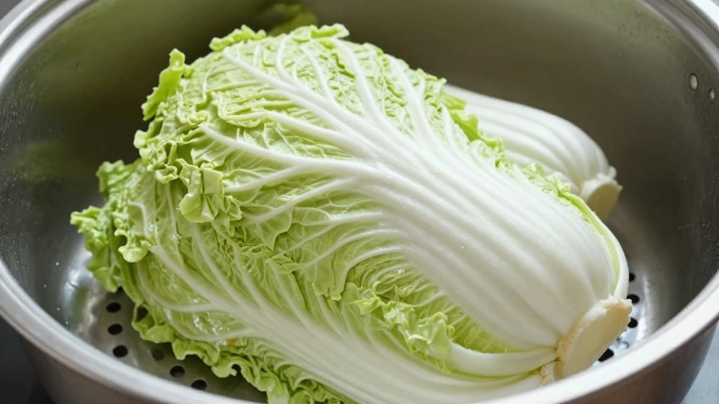 Chinese Cabbage Salad (Crispy, Tangy & Refreshing) - Step 1: Prepare the Cabbage