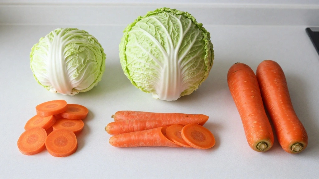 Chinese Cabbage Salad (Sesame Dressing & Crunch) - Step 1: Prepare Ingredients