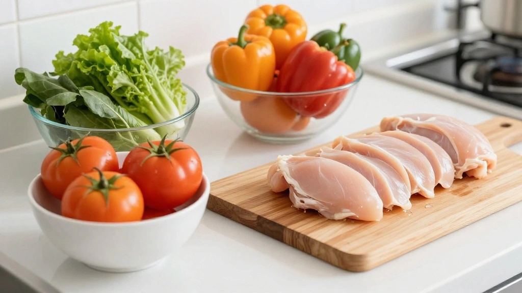 Healthy Greek Chicken Bowls (Balanced Nutrition) - Step 1: Prepare Ingredients
