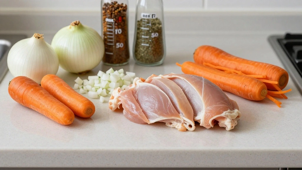 Thai Chicken Fried Rice (Ready in 15 Minutes!) - Step 1: Prepare Ingredients