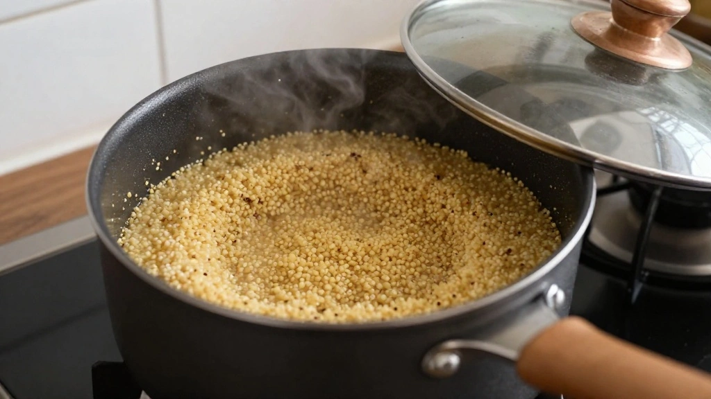 Thai Quinoa Salad (Healthy & Protein-Packed) - Step 2: Cook Quinoa