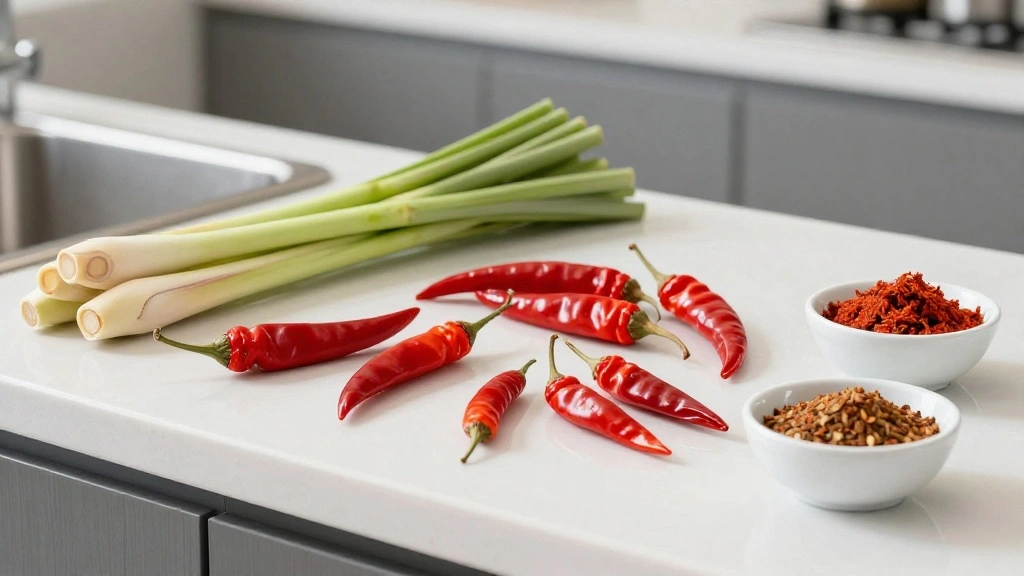 Homemade Thai Red Curry Paste (Fresh & Aromatic) - Step 1: Prepare Ingredients